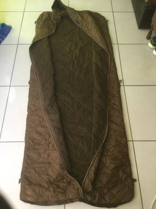 South African 1980s Bush War Sleeping Bag, in Beautiful Condition