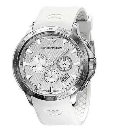 EMPORIO ARMANI MENS AR5850 TACHYMETER WATCH