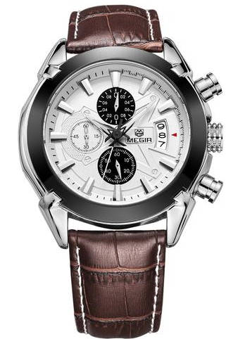 Megir Quartz Men Watch