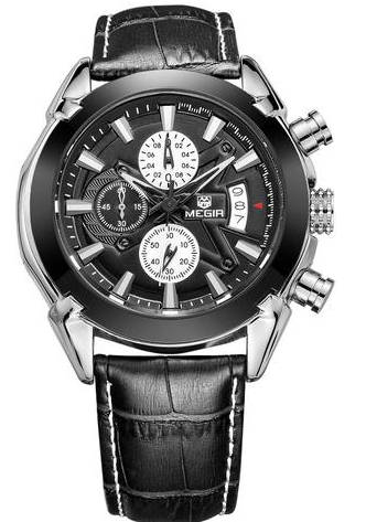 Megir Quartz Men Watch