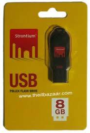 8GB USB Strontium Pollex Flash Drive