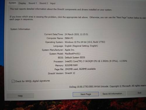 Macbook Pro Retina 15" i7, 8GB Ram, 256GB SSD, GeForce GT 650M (2012)