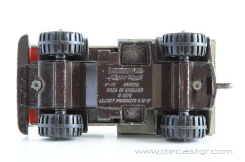 Matchbox Super Kings K-30 Mercedes Unimog and K-32 Trailer