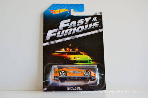Toyota Supra Fast and Furious Hotwheels