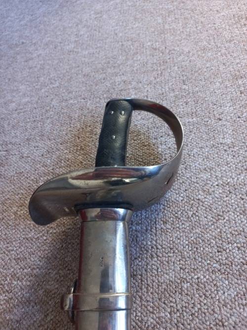19th Century British Cavalry Trooper`s Pair Swords by Robert Mole & Sons, Birmingham