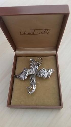 Vintage Sterling Silver Brooch Pin