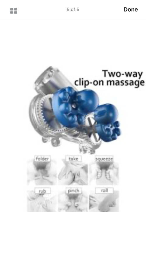 U-shaped Massage Pillow
