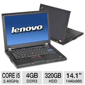 Lenovo ThinkPad T410 14.1" Core i5 320GB HDD Notebook