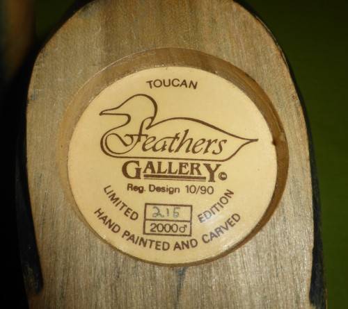 FEATHERS OF KNYSNA TOUCAN