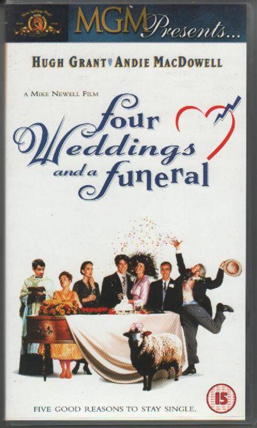 FOUR WEDDINGS AND A FUNERAL - HUGH GRANT