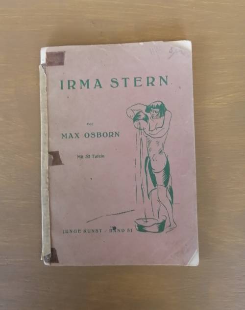 Irma Stern, by Max Osborn, very rare