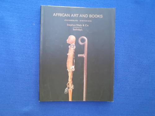 Stephan Welz & Co. African Art and Books.  [R50.00 postage extra]