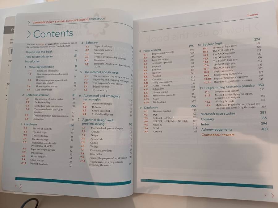 Cambridge IGCSE Computer Science Coursebook - 2nd Ed.