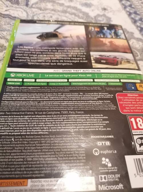 Grand Theft Auto 5 Xbox 360
