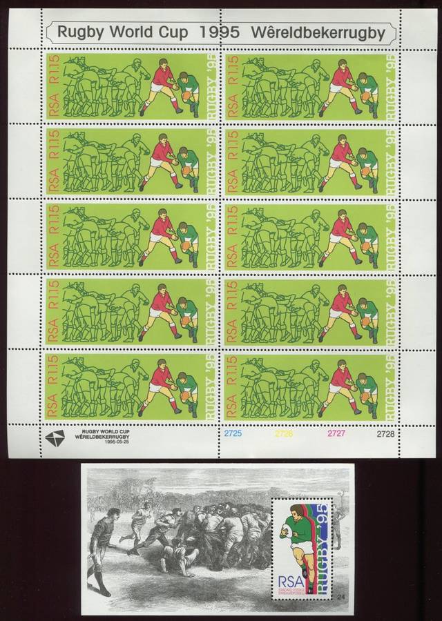 RSA - Rugby World Cup 1995 - Sealed Presentation Pack