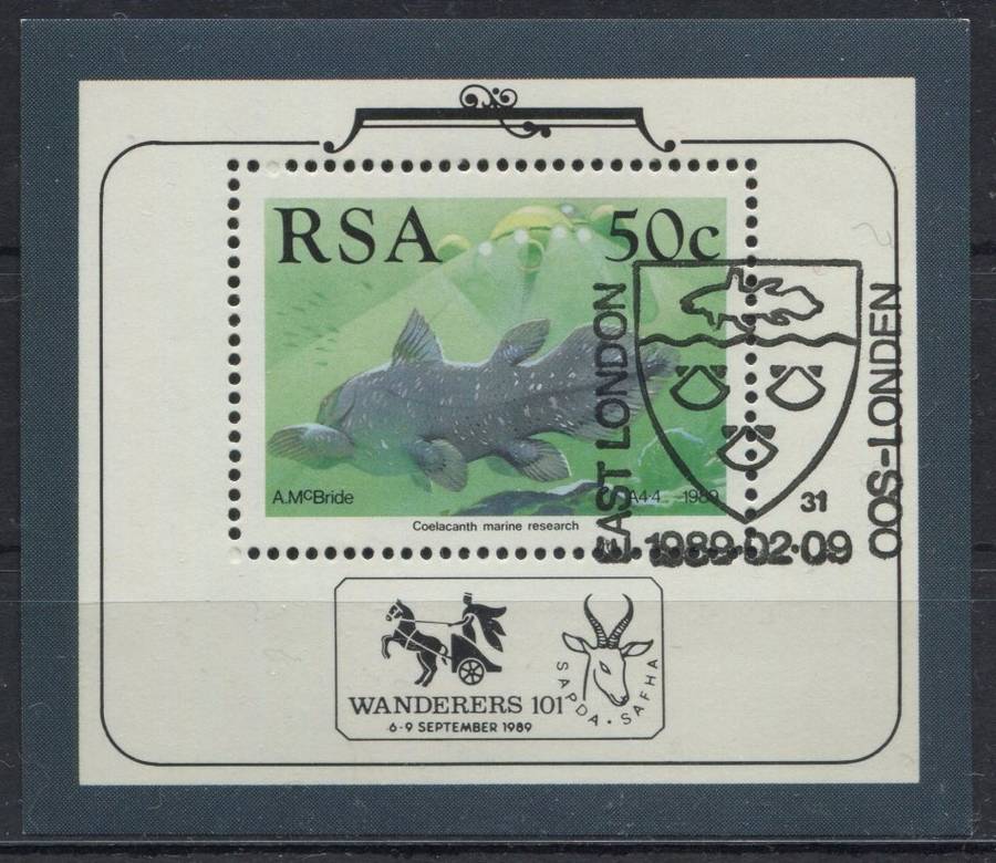 RSA - Miniature Sheet - CTO