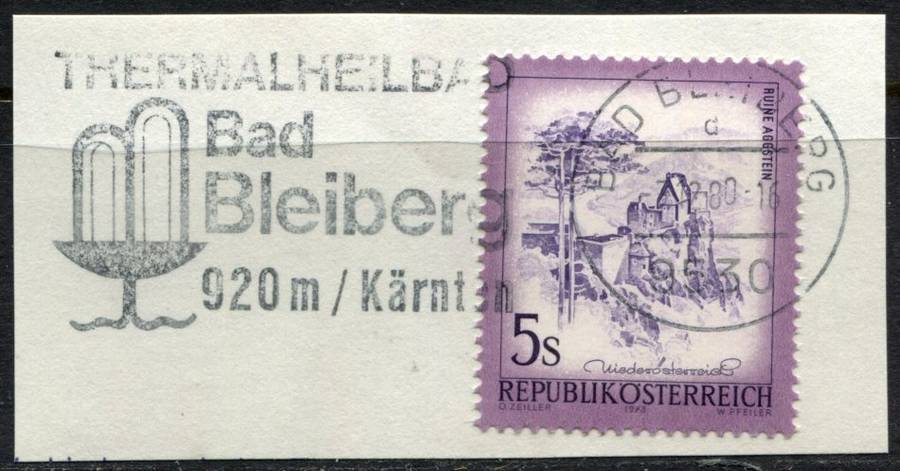 Austria - Postmark - Used on Piece