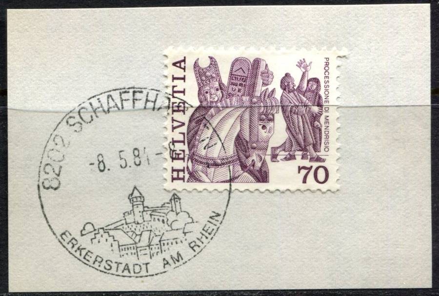 Switzerland - Postmark - Used on Piece