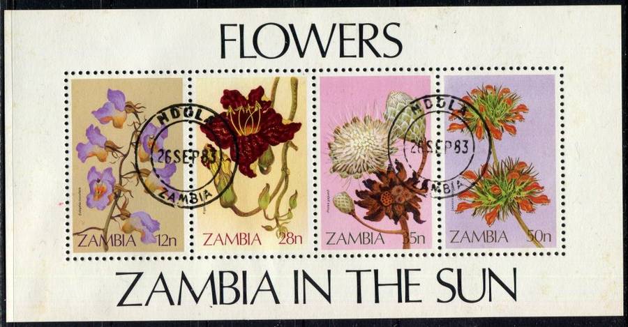 Zambia - Miniature Sheet - 1983 - CTO