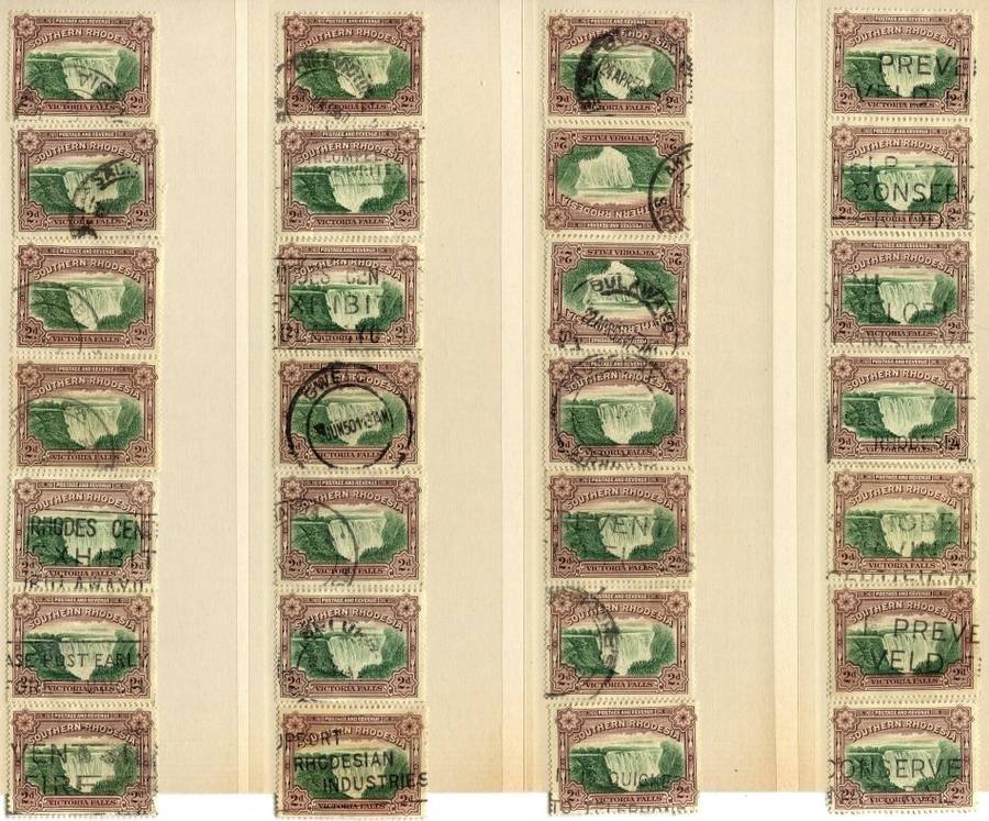 Southern Rhodesia - Bulk Lot - 1935 -  Used
