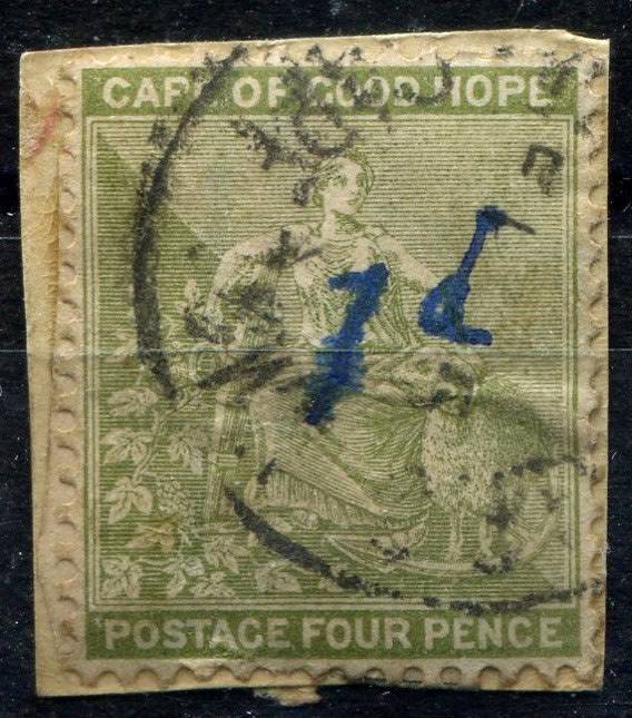 Cape of Good Hope - BOGUS - Surcharged - Used