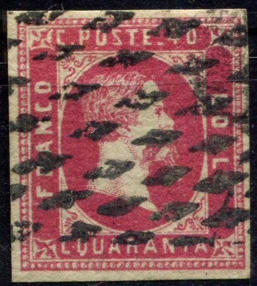 Italian States - Sardinia - 1851 - Used