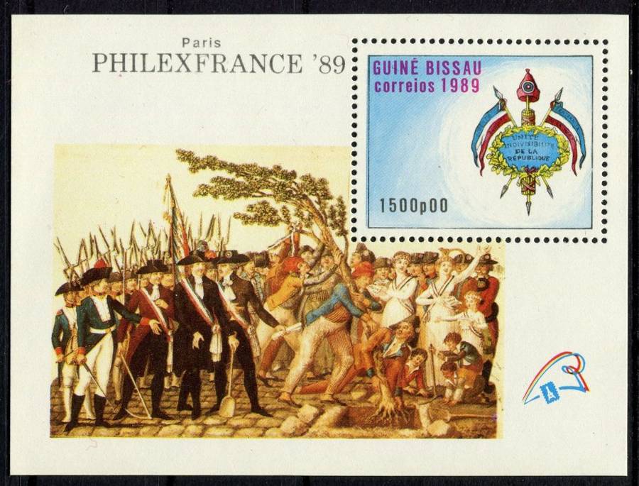 Guinea Bissau - Insignia - Miniature Sheet - 1989 - MNH