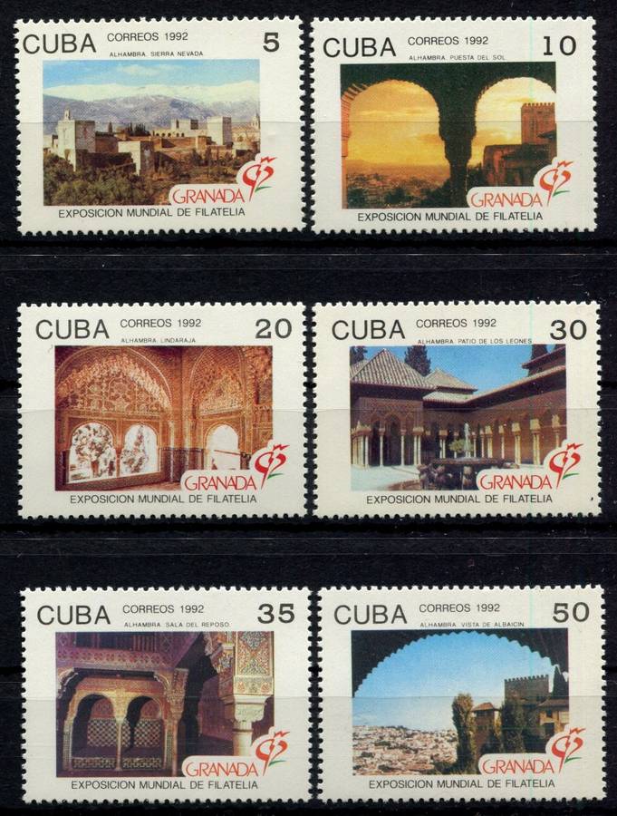 Cuba - Buildings - 1992 - MNH