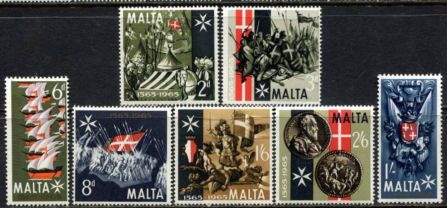 Malta - 400th Anniversary of Great Siege - 1965 - MNH