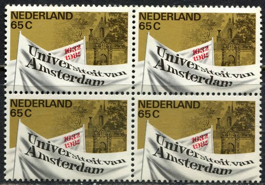 Netherlands - 1 Block of 4 - 1982 - MNH - Some Light Toning