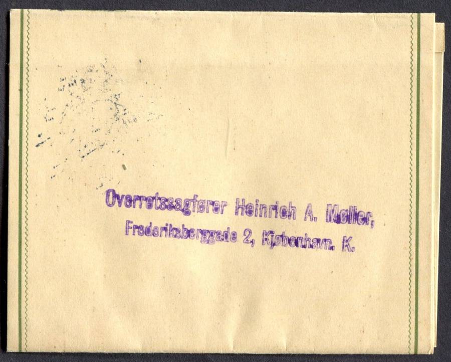 Denmark - News Paper Wrapper - Used