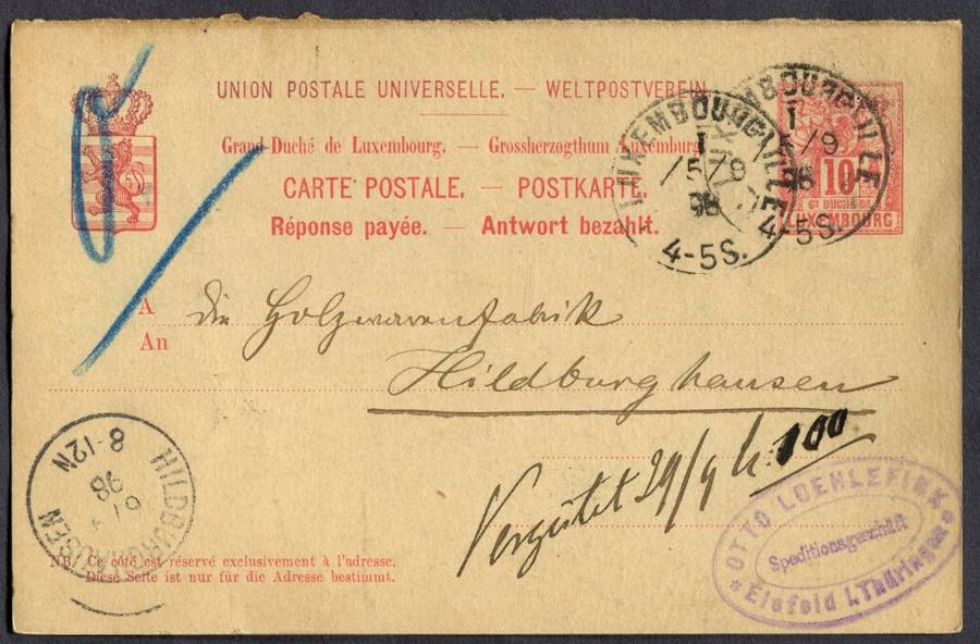 Luxembourg - Post Card