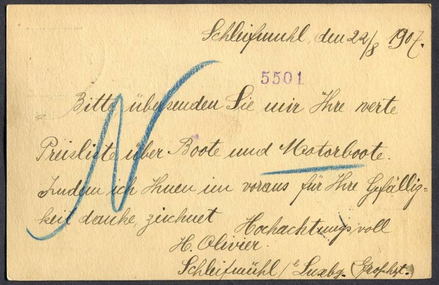 Luxembourg - Post Card