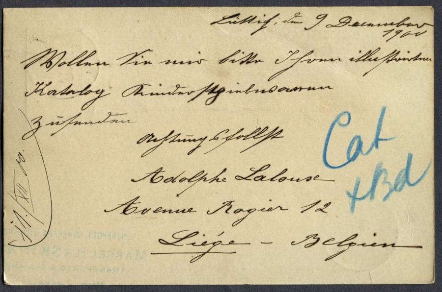 Belgium - Post Card