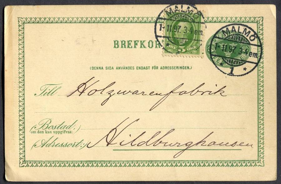 Sweden - Post Card