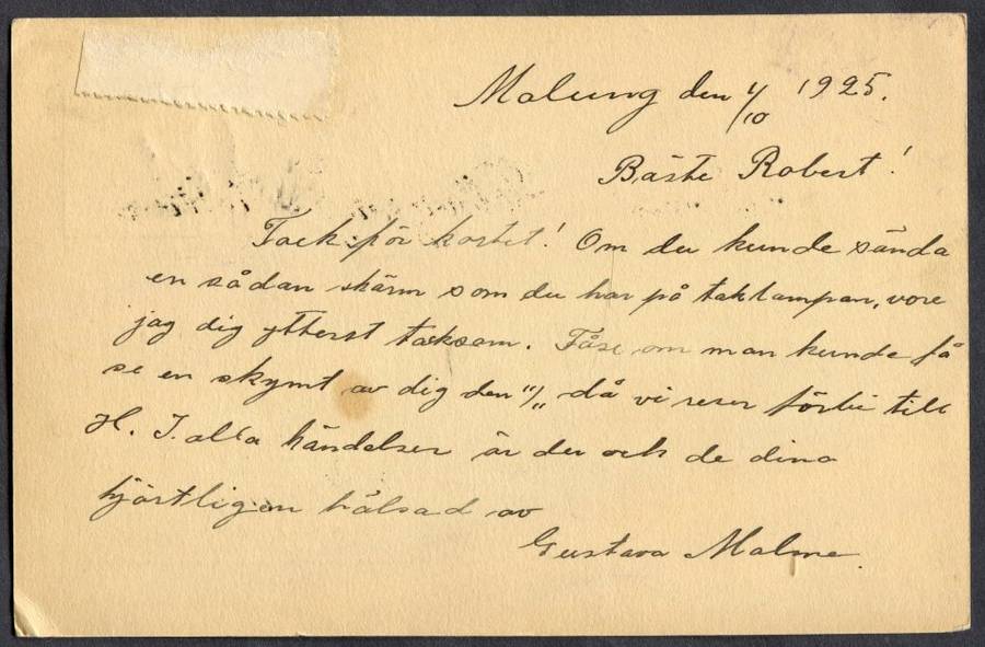 Sweden - Post Card
