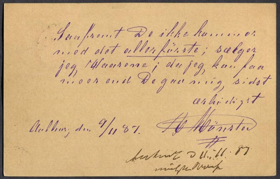 Denmark - Post Card