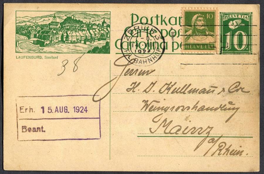 Switzerland - Post Card