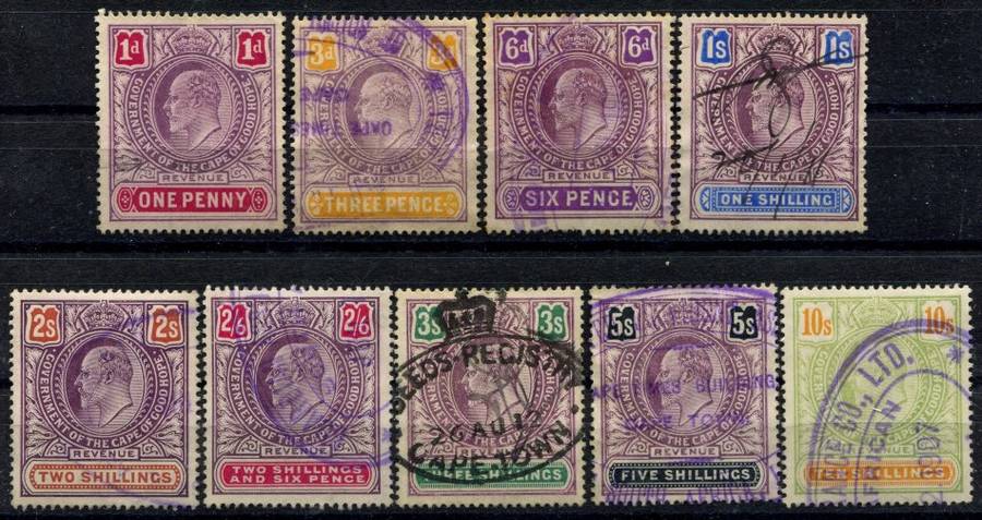 Cape of Good Hope - Revenue 1903 Used