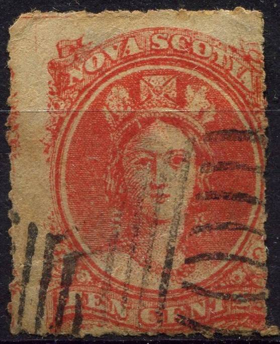 Nova Scotia - 1860 - Used