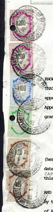 RSA - Document - Stamp Page Only