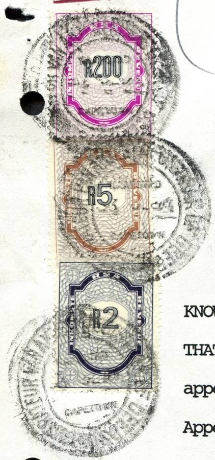 RSA - Document - Stamp Page Only