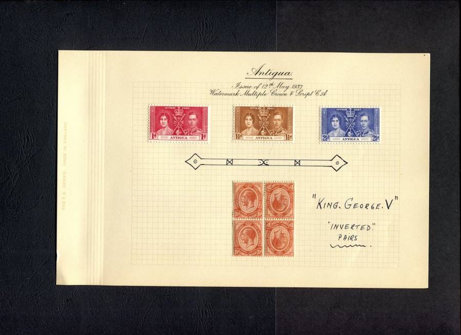 1937 Coronation - Complete Omnibus + Some Extras - Mounted (Hinged) In Album