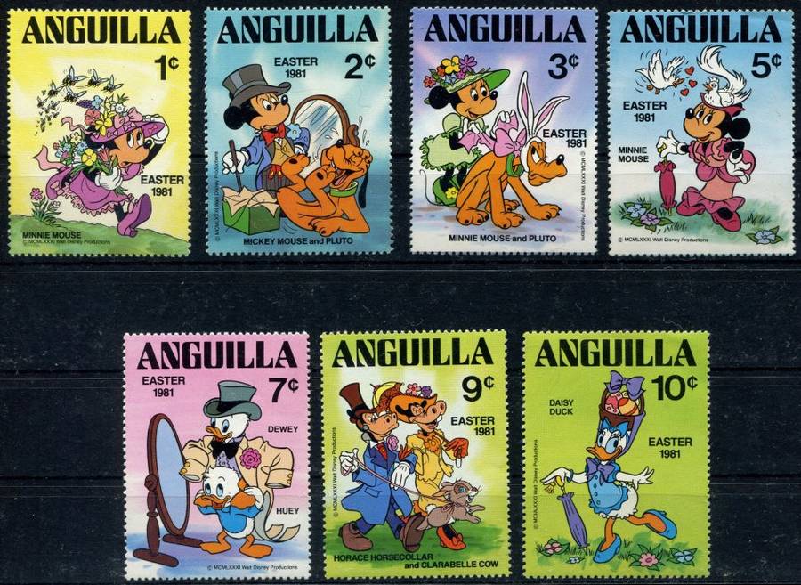 Anguilla - Disney - MNH