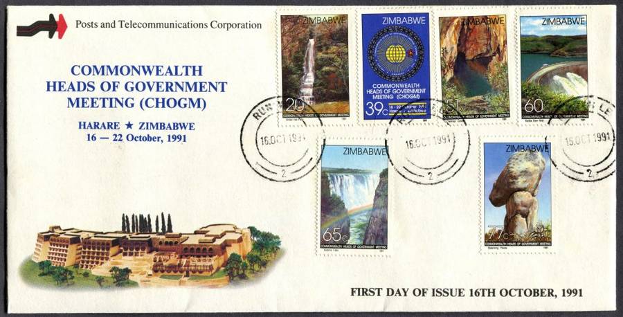 Zimbabwe - FDC - 1991