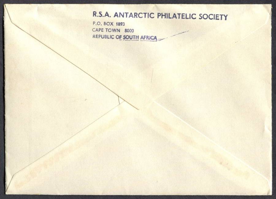 RSA - Cover Posted At Sea
