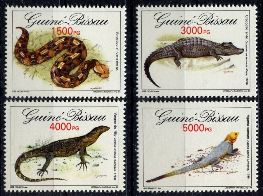 Guinee Bissau - Animals - 1993 - MNH
