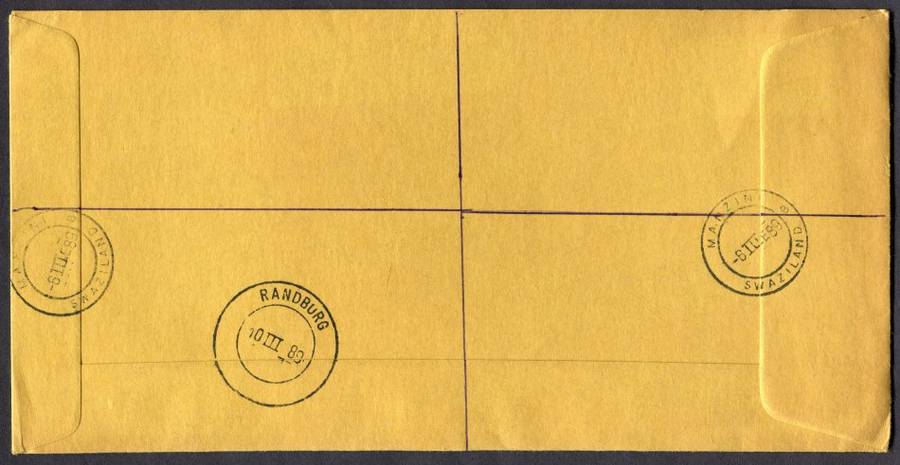 Swaziland - Registered Cover