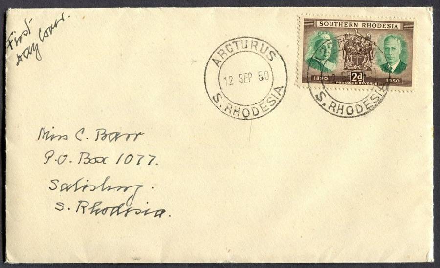 Southern Rhodesia - Cover