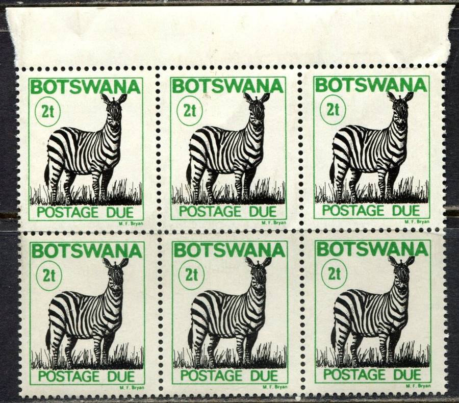 Botswana - Block of 6 - 1977 - MNH